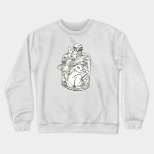 Fantastic Creature in a Jar Crewneck Sweatshirt